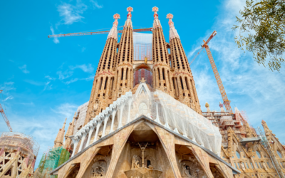 Fachada de la pasión Sagrada Familia